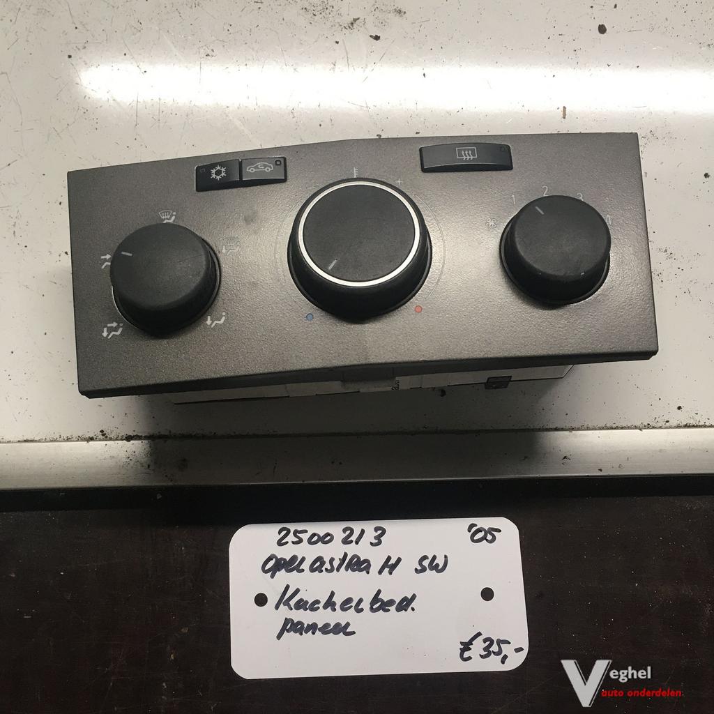 Opel Astra H 1.6 2005 SW 2500213   Kachelbedieningspaneel me, Auto-onderdelen, Gebruikt, -, -, Ophalen of Verzenden