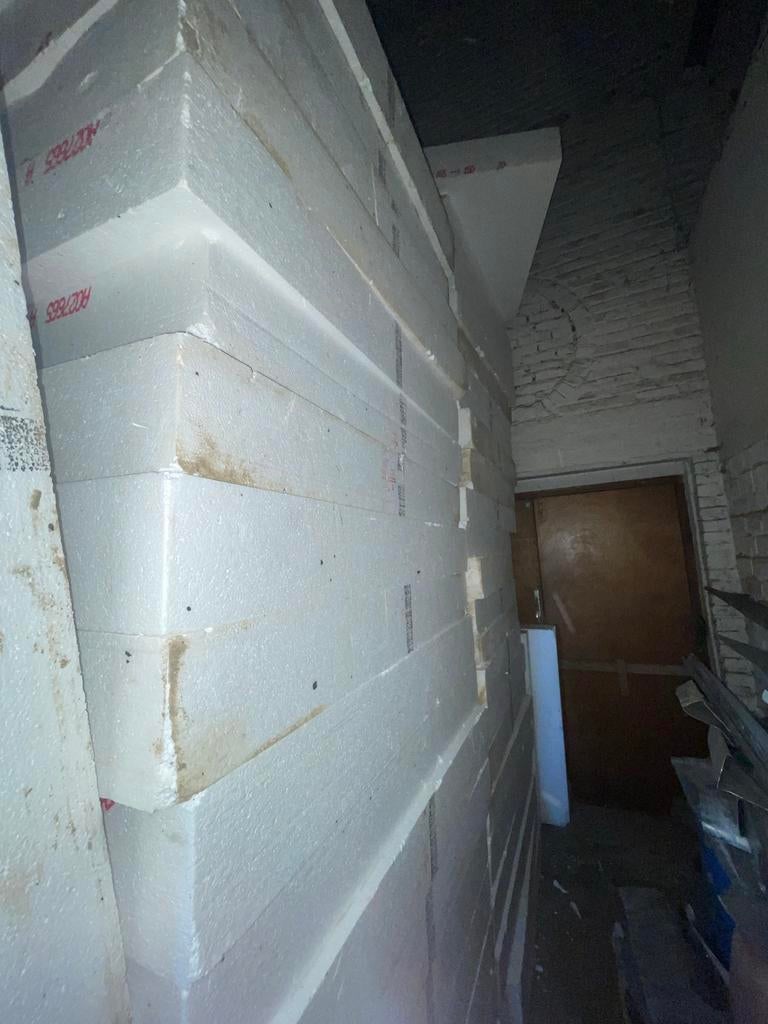 EPS afschot isolatieplaten voor dakisolatie, Gebruikt, 15 m² of meer, Piepschuim (Tempex), 8 tot 12 cm