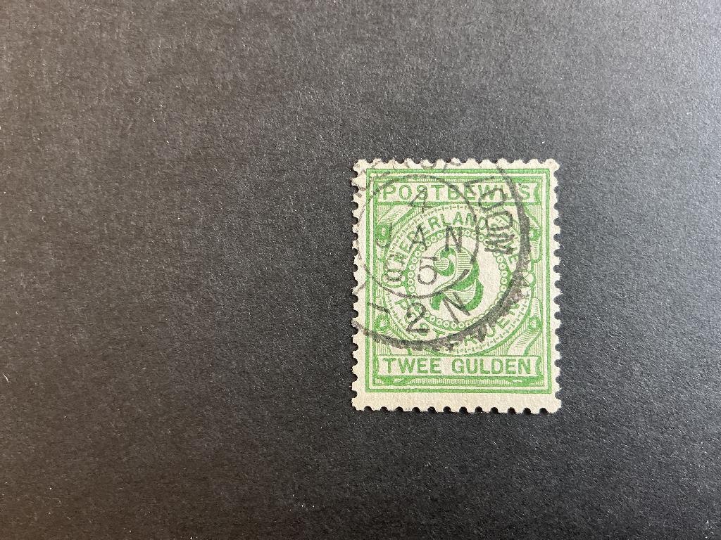 Postbewijs nr.3 met kleinrond Bergen op Zoom, Verzenden, T/m 1940, Gestempeld