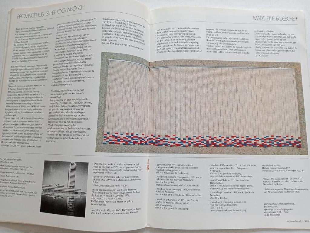 Bijvoorbeeld 1979 kwartaalblad 3 Textiel kunst o.a, Ophalen of Verzenden, Gelezen, Overige typen