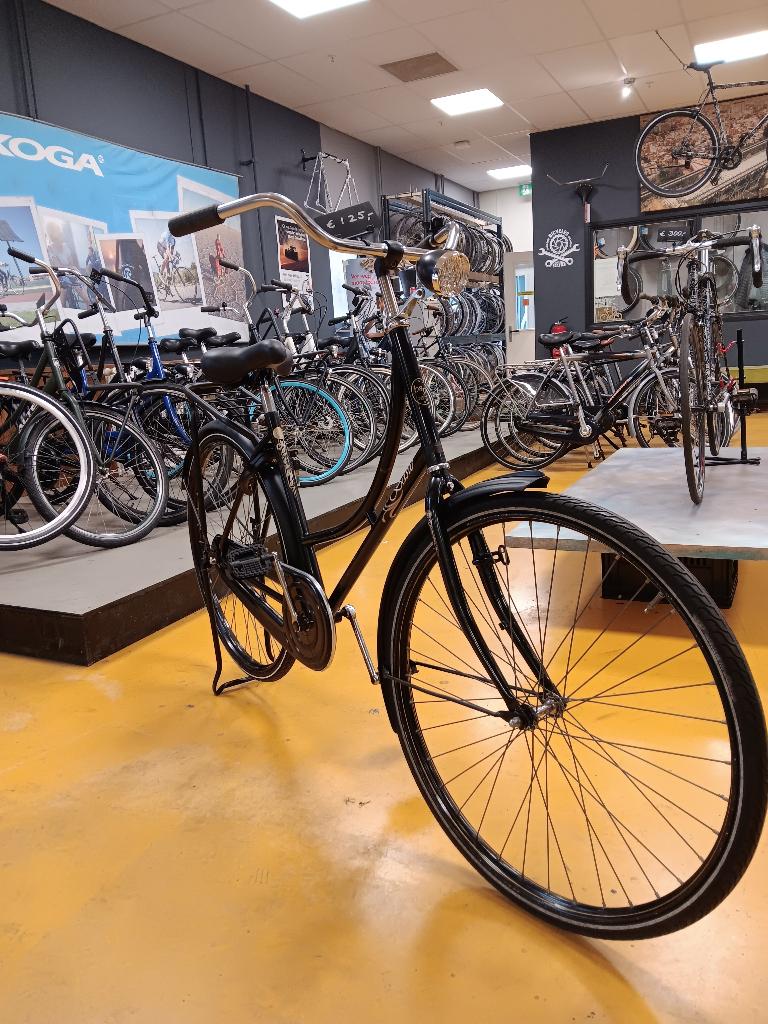 damesfiets-Omafiets, Fietsen en Brommers, Fietsen | Dames | Omafietsen, Ophalen, Gebruikt, Handrem, 50 tot 53 cm