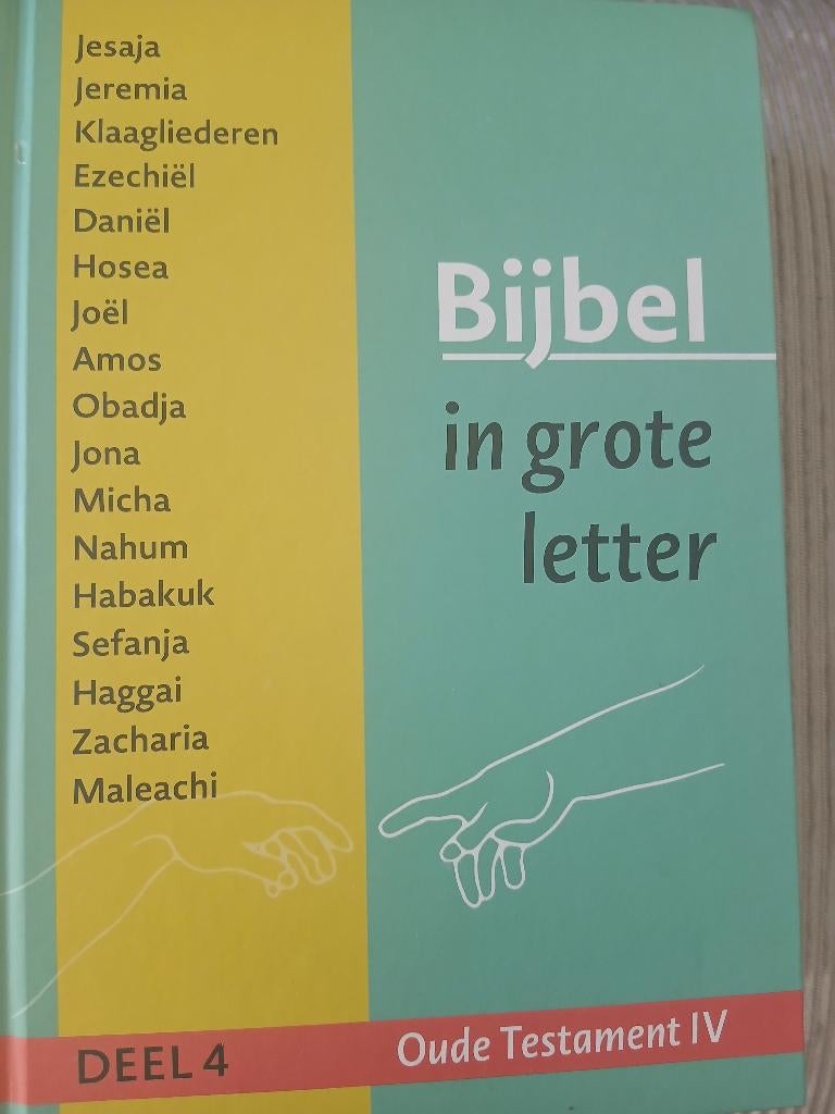 GROTE LETTER BIJBEL OUDE TESTAMENT, Ophalen