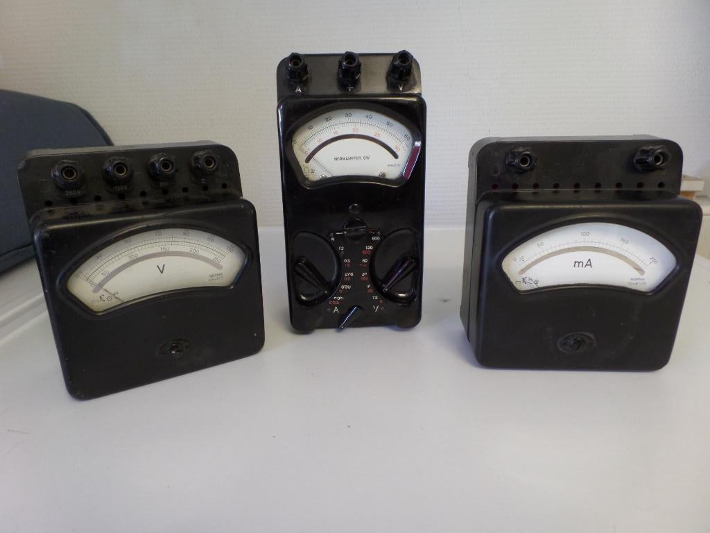 V/A meters, NORMA, 200 mA, 260 V en NORMA GW-(#8864), Ophalen of Verzenden, Overige typen