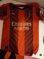 AC Milan T-shirt Maat M - Goede Staat, Maat 48/50 (M), Zo goed als nieuw, Rood, AC Milan