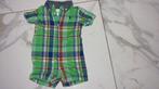 62 RALPH LAUREN ruit groen blikvanger pakje, Kinderen en Baby's, Babykleding | Maat 62, Ophalen of Verzenden, Zo goed als nieuw