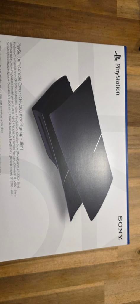 PlayStation 5 Console Covers Slim - Zwart, Spelcomputers en Games, Ophalen of Verzenden, Nieuw, Overige typen, PlayStation 5