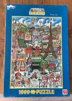 Jumbo Fazzino puzzel Paris, 1000 stukjes, Ophalen of Verzenden, 500 t/m 1500 stukjes, Zo goed als nieuw
