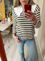 Zara gestreept dun truitje maat L, Kleding | Dames, Ophalen of Verzenden, Zo goed als nieuw, Maat 42/44 (L), Wit
