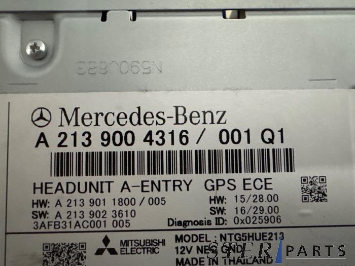 Regelunit Multi Media van een Mercedes E-Klasse, Auto-onderdelen, Gebruikt, -, Ophalen of Verzenden, -