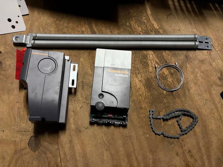 Hormann rollmatic elektrische garagedeur meganisme!, Doe-het-zelf en Verbouw, Deuren en Horren, Zo goed als nieuw, Garagedeur