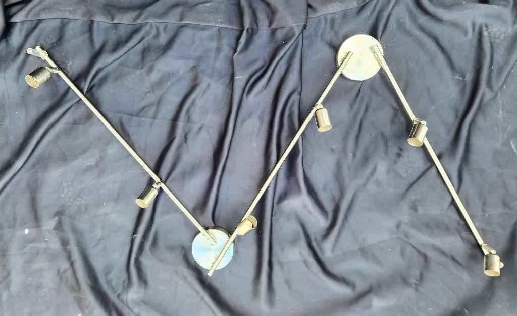 Plafondlamp en spots, Huis en Inrichting, Lampen | Plafondlampen, Gebruikt, Ophalen of Verzenden