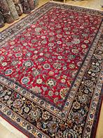 Handgeknoopt perzisch tapijt mashad 390x260, Info@SlatsAntiek.nl, Crème, Perzisch, Vof Slats Antiek