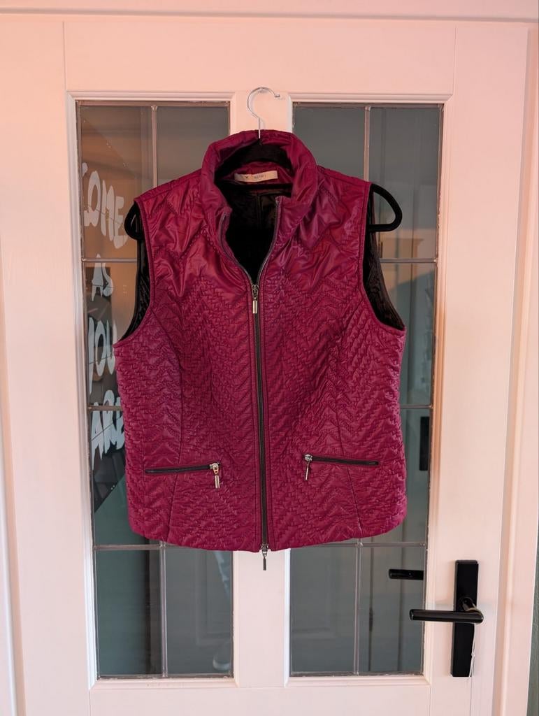 Monari bodywarmer, Maat 38/40 (M), Monari, Zwart, Ophalen of Verzenden