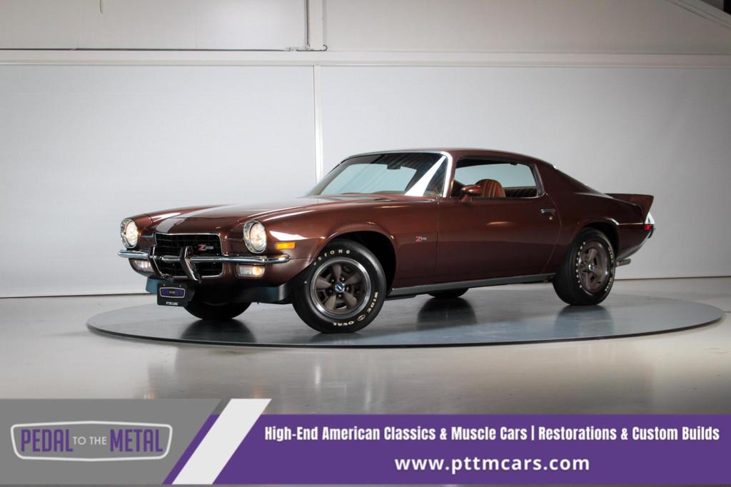 1973 Chevrolet Camaro Z28 - Unrestored Survivor, Achterwielaandrijving, Gebruikt, Overige carrosserieën, Bruin