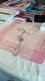 Ketting verstelbaar steen echte, Verzenden, Nieuw, Zilver, Verstelbaar