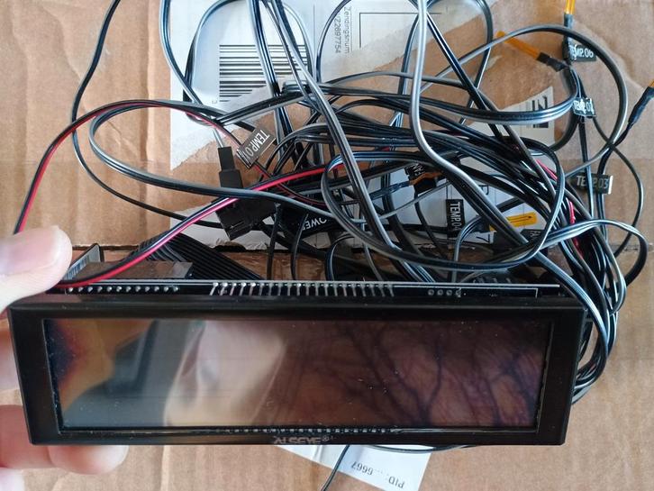 Alseye PC Fan Controller met Temperatuur Display, Computers en Software, Computerkoelers, Gebruikt, Luchtkoeling, Ophalen of Verzenden