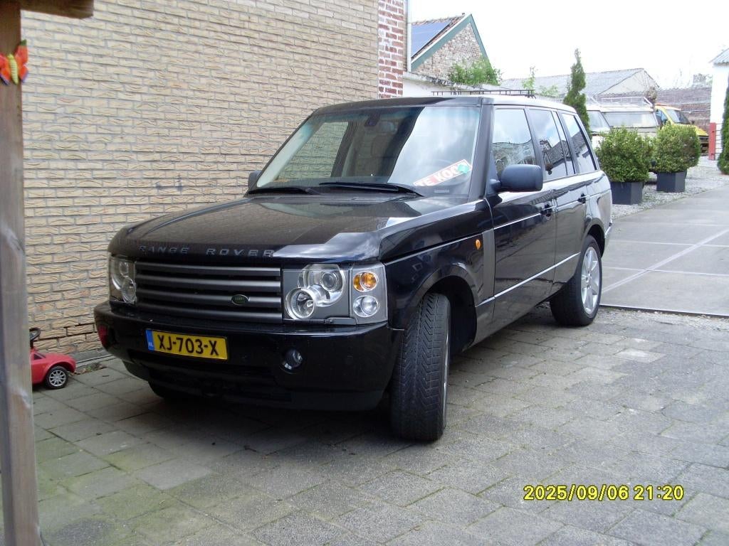 Range Rover 4.4 V8 SE 286pk Aut 2003 Zwart  inruil koopje, Auto's, Land Rover, Particulier, 4x4, ABS, Adaptive Cruise Control