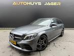 Mercedes-Benz C-klasse Estate 180 Business Solution AMG Plus, Auto's, Automaat, Leder en Stof, Adaptive Cruise Control, 84 €/maand
