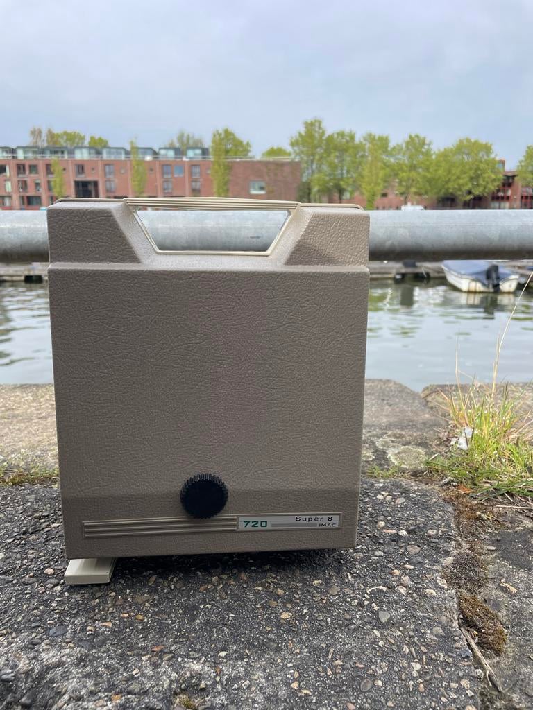Vintage IMAC Super 8 Filmprojector met Films, Audio, Tv en Foto, Filmrollen, Verzenden, Accessoire
