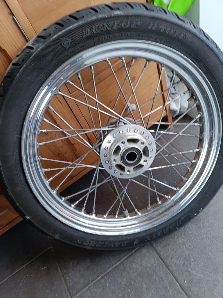 Spaakwielen Harley Davidson, Ophalen of Verzenden, 19 inch, Zomerbanden