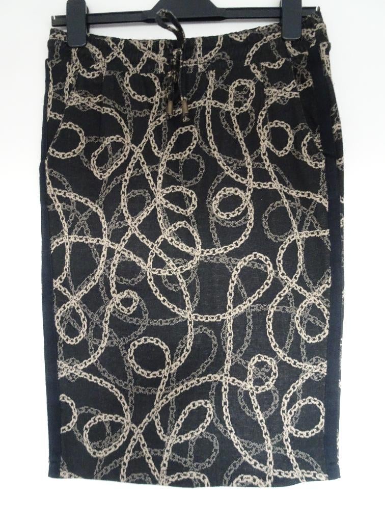 STRETCH ROK VAN LAURA DI SARPI MAAT S, Kleding | Dames, Overige kleuren, Ophalen of Verzenden, Zo goed als nieuw, Knielengte