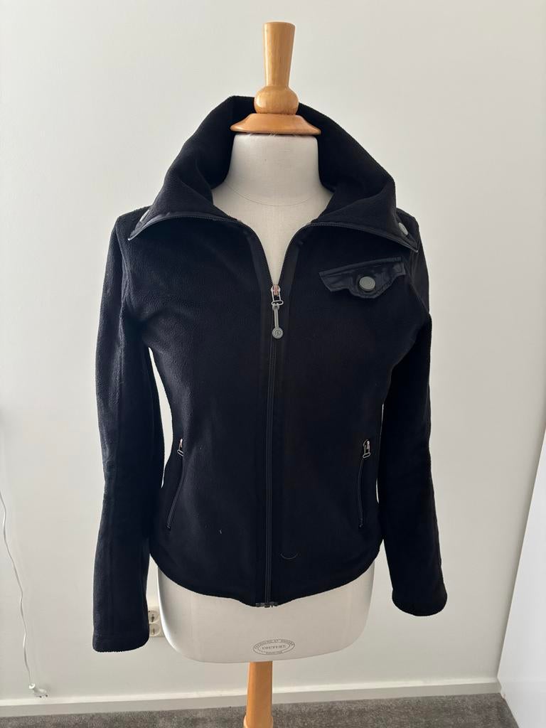 Zwart, fleece Anky jasje. Maat S, Dieren en Toebehoren, Paardrijkleding, Ophalen, Gebruikt, Dressuur, Dames