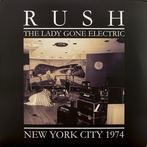 Rush The Lady Gone Electric New York City 1974 white 2 lp, Ophalen of Verzenden, Zo goed als nieuw, 12 inch, Progressive