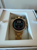 Michael Kors Smartwatch DW7M2 Goud - Zo goed als nieuw, Geel, Ophalen of Verzenden, Zo goed als nieuw, Android