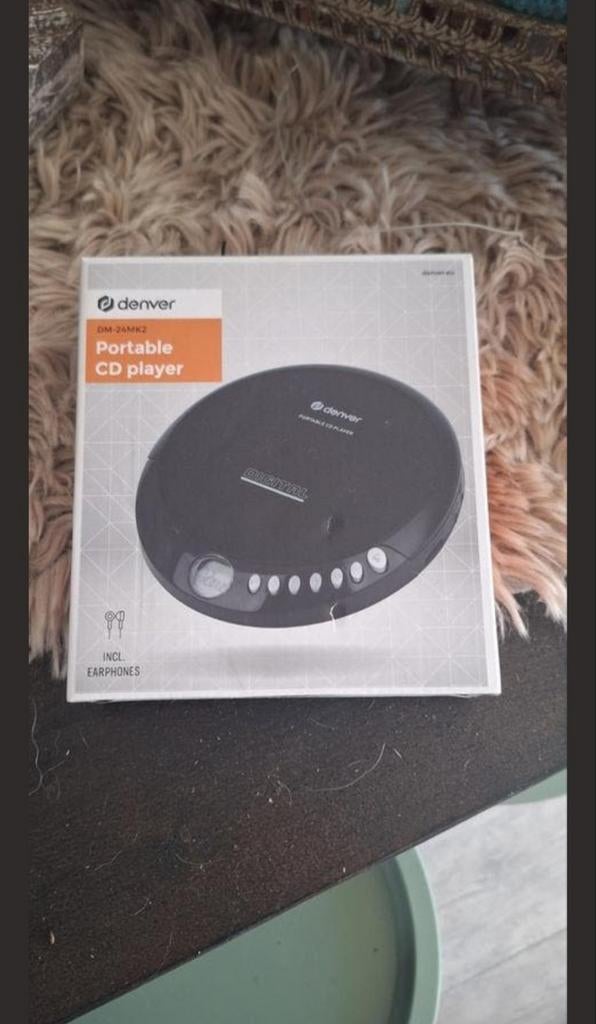 Nieuwe Discman Denver in doos, Audio, Tv en Foto, Walkmans, Discmans en Minidiscspelers, Ophalen of Verzenden, Discman