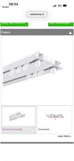 Gratis Stucrail Gordijnroede, Ophalen, Nieuw, 200 cm of meer