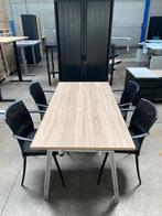 Vergadertafel ,instelbare tafel in hoogte verstelbaar, Ophalen of Verzenden, In hoogte verstelbaar, Gebruikt