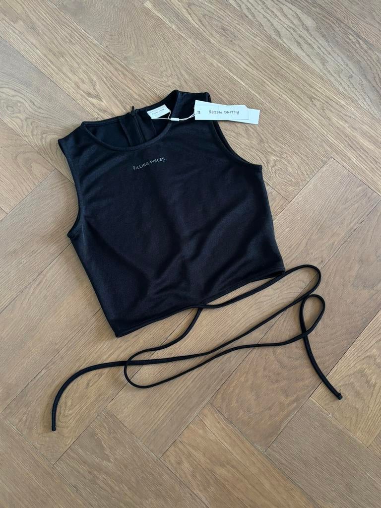 Filling pieces festival top xs, Zwart, Ophalen of Verzenden, Zo goed als nieuw, Zonder mouw