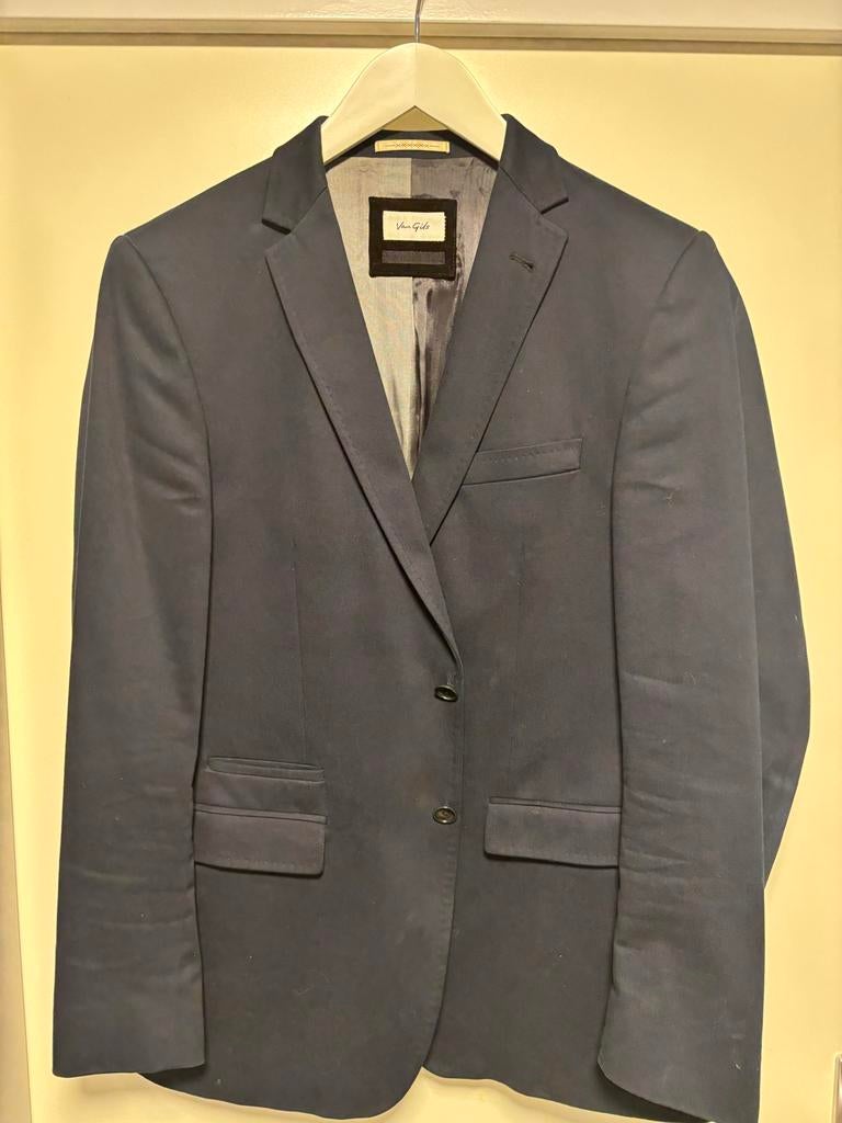 Van Gils Colbert - Maat 52 - Stijlvol en Comfortabel, Ophalen, Zo goed als nieuw, Maat 52/54 (L), Blauw