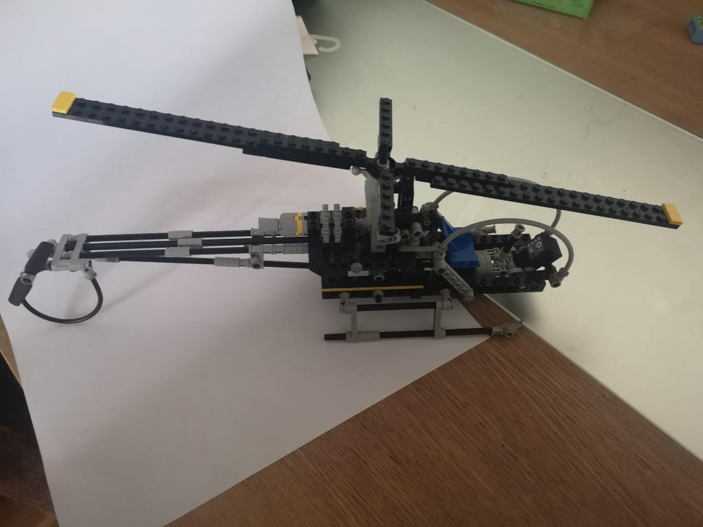 Lego 8412 Nighthawk Helicopter Technic, Ophalen of Verzenden, Gebruikt, Complete set, Lego