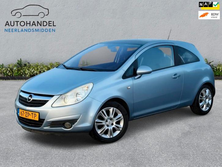 Opel Corsa 1.4-16V AIRCO trekhaak cruisecontrol pano, Auto's, Opel, Bedrijf, Te koop, Corsa, ABS, Airbags, Airconditioning, Boordcomputer