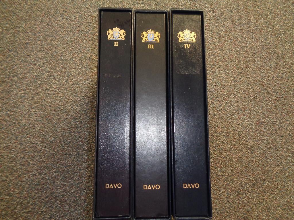 3 lege DAVO albums de LUXE Nederland nr 2 e/o 3 e/o 4 *lees, Verzenden, Verzamelalbum