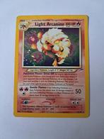 Light Arcanine Neo Destiny, Ophalen of Verzenden, Zo goed als nieuw, Losse kaart, Foil