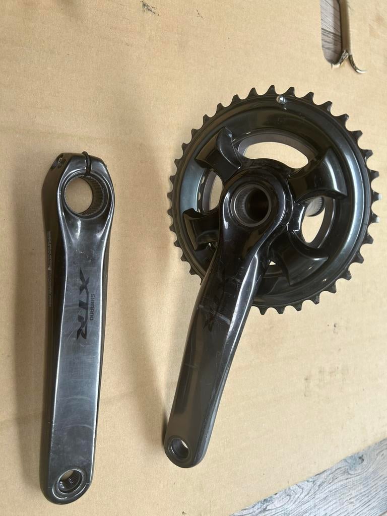 Shimano ultegra en XTR cassette, XTR crankstel, Fietsen en Brommers, Fietsonderdelen, Ophalen of Verzenden, Zo goed als nieuw