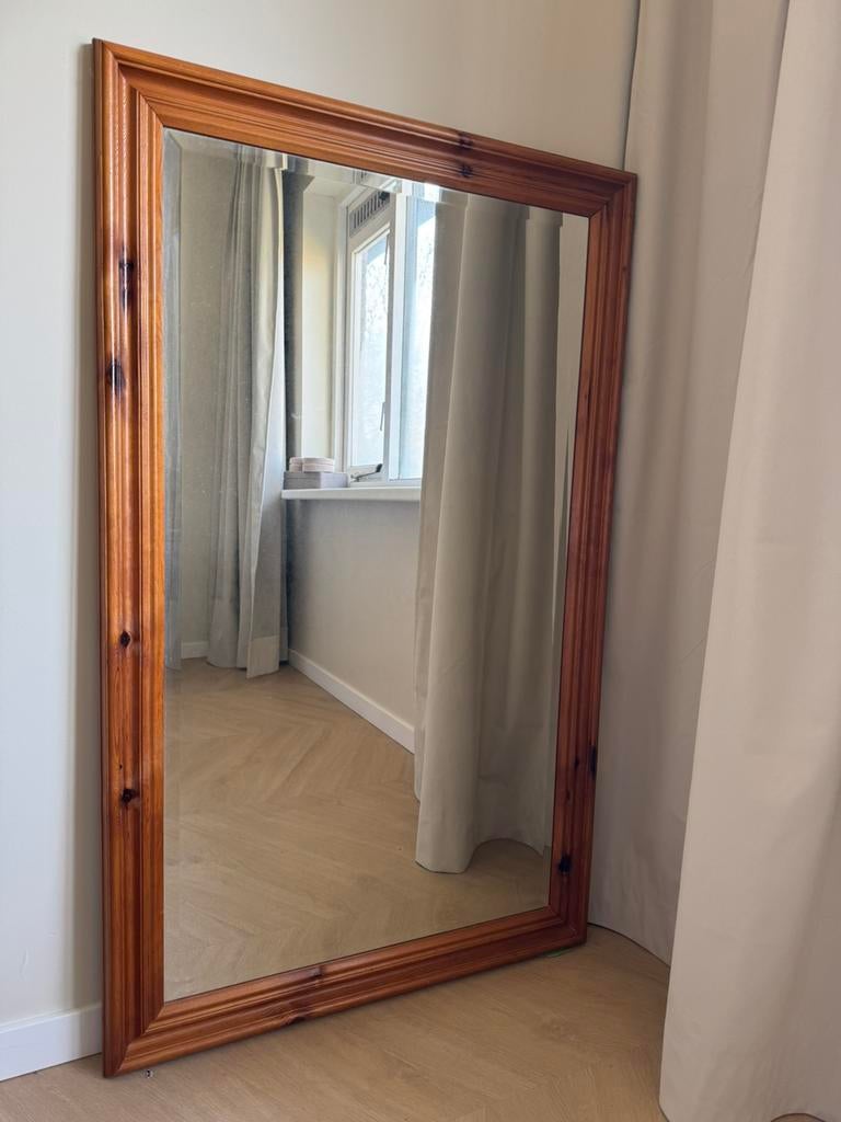 Spiegel, Ophalen, Zo goed als nieuw, Rechthoekig, 100 tot 150 cm