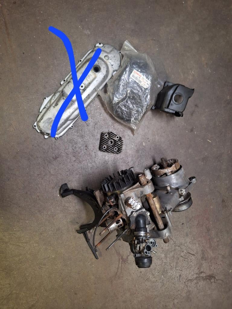 Motorblok minarelli kort carter, Ophalen of Verzenden