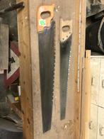Twee handzagen voor gips- en/of gasbetonblokken, Ophalen, Gebruikt