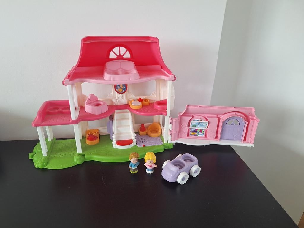 Fisher prce little people dollhouse, Kinderen en Baby's, Speelgoed | Fisher-Price, Ophalen, Gebruikt, Speelset, Met geluid