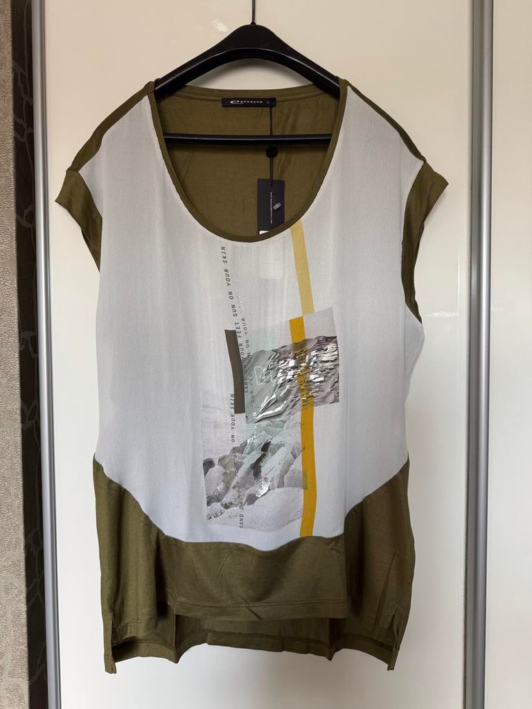 Nieuwe top zonder mouw Expresso maat L, Kleding | Dames, Tops, Overige kleuren, Maat 42/44 (L), Nieuw, Ophalen of Verzenden