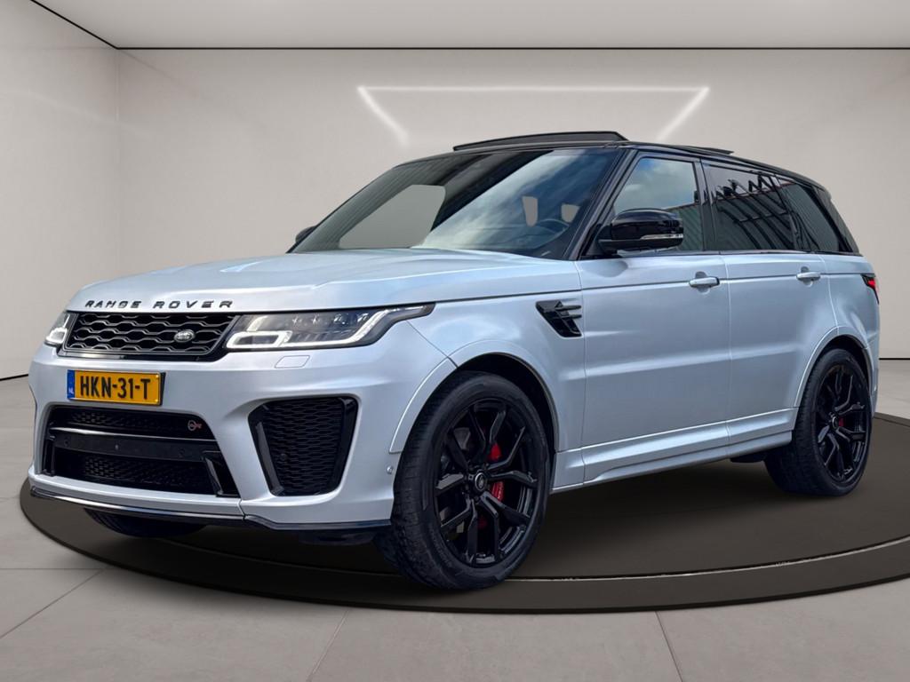Land Rover RANGE ROVER SPORT 5.0 V8 SC SVR * MATTE SILVER SV, Auto's, Land Rover, Automaat, Gebruikt, Verwarming stoelen achter