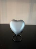 Urn hart 80ml zilver, Info@jouwurn.nl, Overige materialen, Overige kleuren, Ophalen of Verzenden