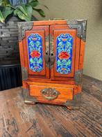 Chinees sieradenkast chinese kist kast juwelenkist china, Ophalen of Verzenden