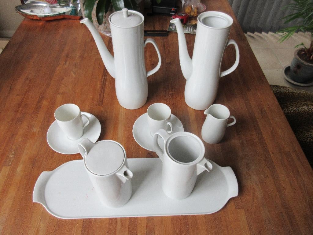 Mosa Select Noblesse koffiepot porselein vintage Maastricht, Antiek en Kunst, Antiek | Keramiek en Aardewerk, Ophalen