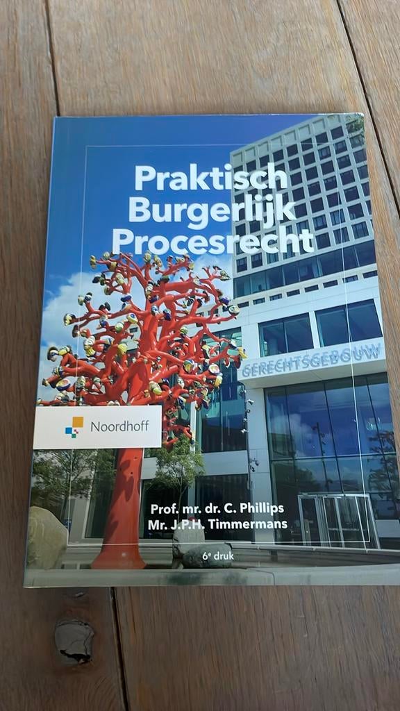 Praktisch Burgerlijk Procesrecht - 6e druk, Boeken, Ophalen of Verzenden, Gamma, Gelezen, HBO