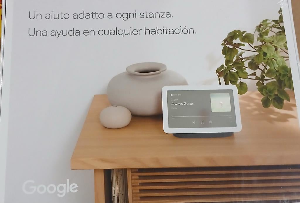 Google Nest Hup (2e generatie) nieuw!, Ophalen of Verzenden, Zo goed als nieuw