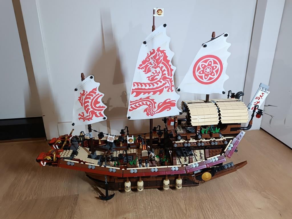 Lego Ninjago Movie Destiny's Bounty (70618) - Compleet, Ophalen of Verzenden, Zo goed als nieuw